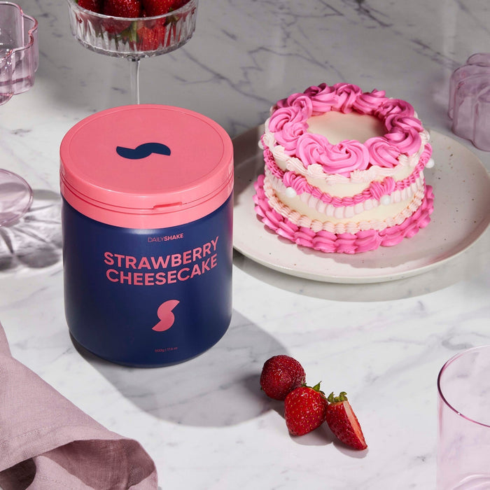 Strawberry Cheesecake Plant-Based Protein Shake – 500 g